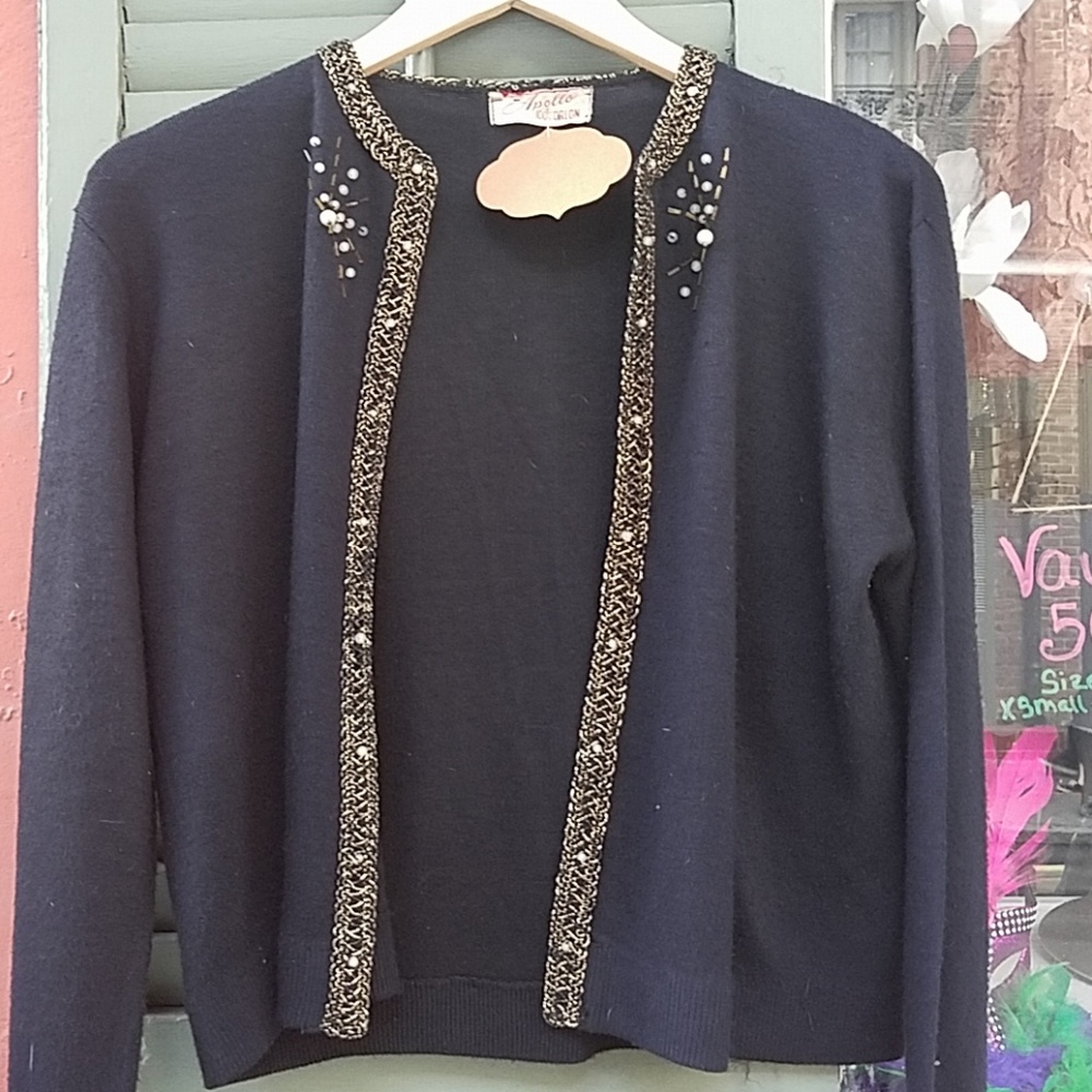 1950 vintage cardigan